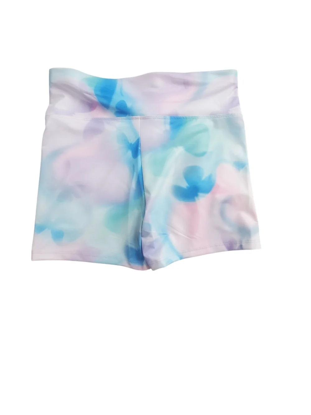 Justice Pastel Tie-Dye Dance Shorts